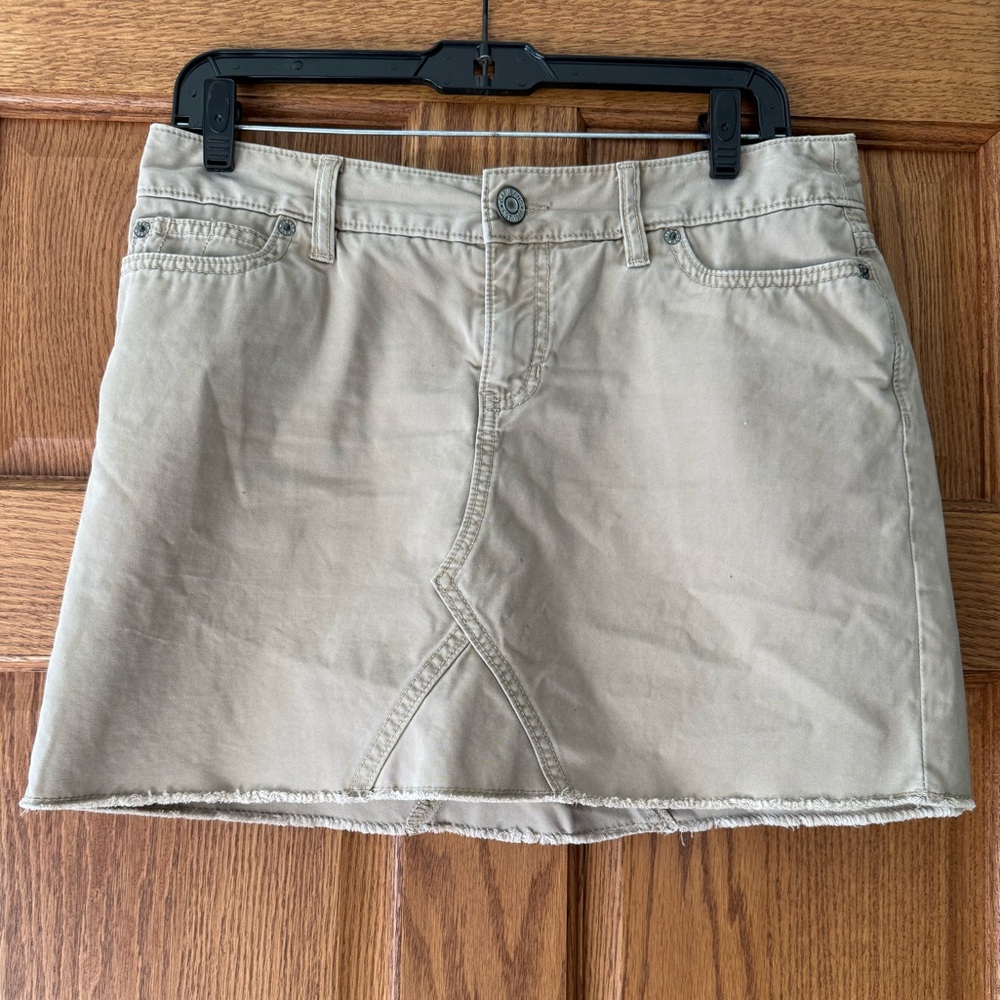 GAP Tan Mini Skirt
